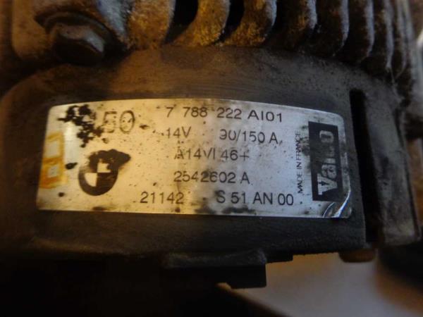 ALTERNATEUR 150AMP BMW SERIE 3 E46 - Vue 5